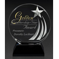 Star Cascade Crystal Award